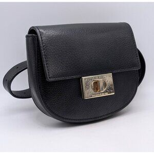 Kate Spade New York Greenwood Place Rita Belt Bag Black Leather Shoulder Strap